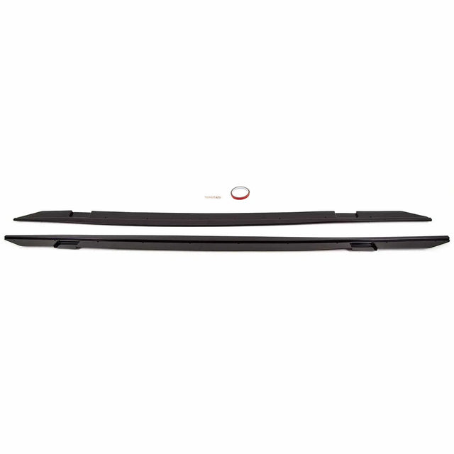 Fits BMW 2 Series F22 F23 2014-2021 Side Skirts Extension Blades Gloss Black - image 2