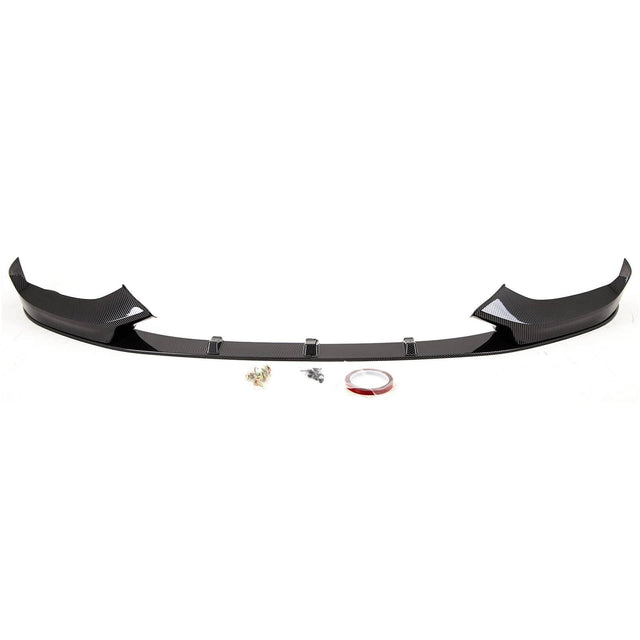 Fits BMW 1 Series F20 F21 Facelift 2015-2019 Front Splitter Carbon Look - image 2