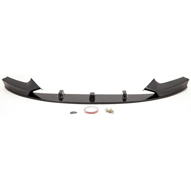 Fits BMW 2 Series F22 F23 2014-2021 Front Lip Splitter Spoiler Carbon Look - image 3