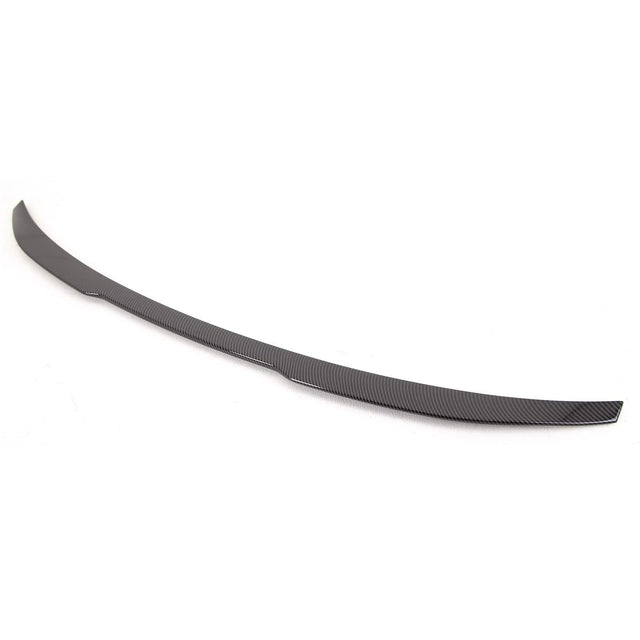 Fits BMW 4 Series G22 G82 M4 2020- Rear Trunk Boot Lip Spoiler Carbon Look - image 2