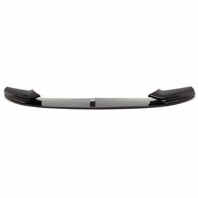 Fits BMW 5 Series F10 F11 2010-2016 Front Lip Splitter Spoiler M Performance Style Gloss Black - tradevehicleparts.co.uk