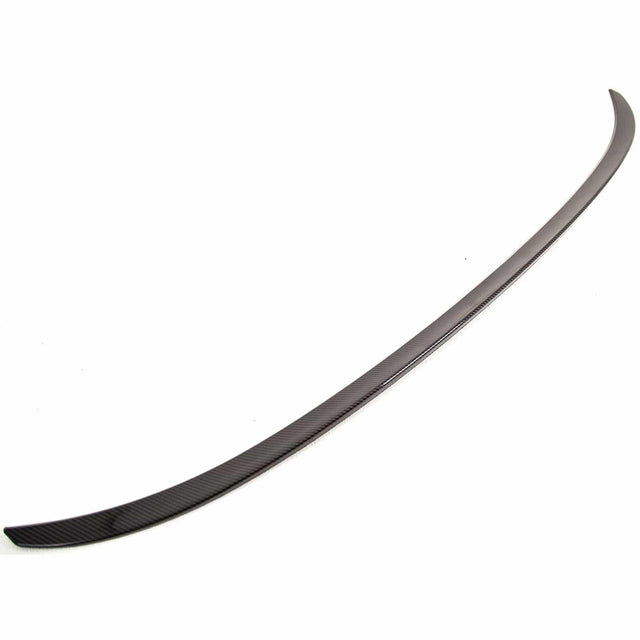 Fits BMW 3 Series F30 F80 M3 Rear Trunk Boot Lip Spoiler Carbon Look - image 4