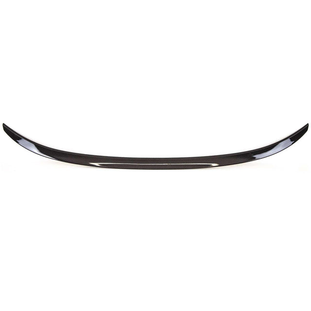 Fits BMW 3 Series F30 F80 M3 Rear Trunk Boot Lip Spoiler Carbon Look - image 3
