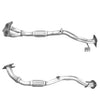 BM Catalysts Exhaust Pipe Front Pipe Euro Level 2 BM70467 thumbnail
