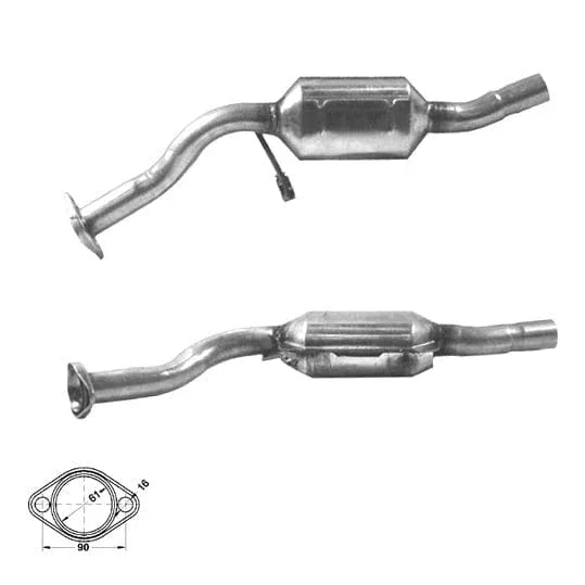 BM Catalysts Approved Petrol Catalytic Converter Euro Level 2 BM90012H - image 3