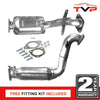 BM Catalysts Approved Petrol Catalytic Converter Euro Level 3 or 4 BM91157H thumbnail