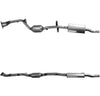 BM Catalysts Approved Petrol Catalytic Converter Euro Level 3 or 4 BM91202H thumbnail
