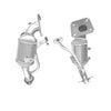 BM Catalysts Approved Petrol Catalytic Converter Euro Level 5 or 6 BM92150H thumbnail