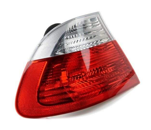 BMW 3 E46 Coupe 1998-2003 Rear Light Lamp Outer Section Clear Indicator Lens Passenger Side