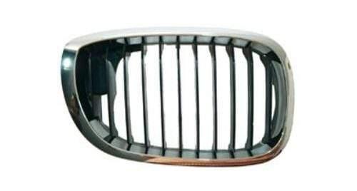 Fits BMW 3 E46 Coupe Convertible 03/2003-2005 Right O/S Kidney Grille Black W/ Chrome - image 2
