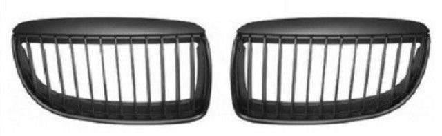 Fits BMW 3 E90 E91 Pre-Lci 2005-2008 Saloon Touring M Sport Black Kidney Grille 4Pcs - image 2