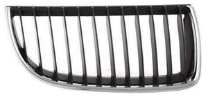 Fits BMW 3 E90 E91 Saloon & Estate 2005-2008 Driver Side Kidney Grille Black & Chrome