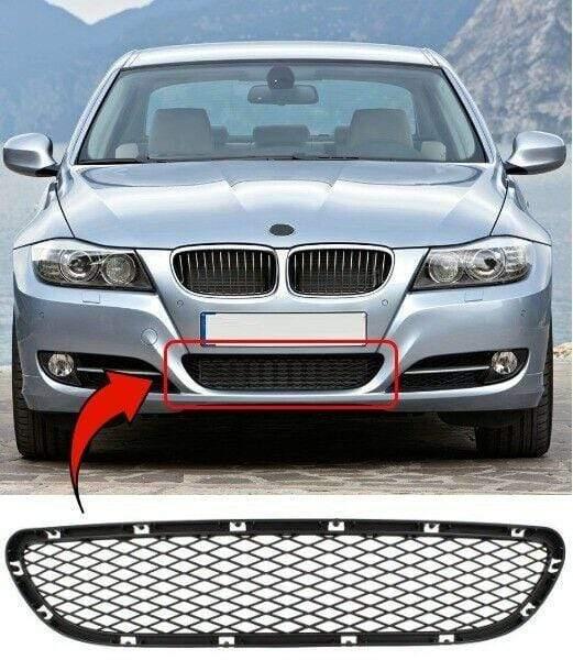 Fits BMW 3 E90 E91 Saloon / Estate 2008-2011 Front Centre Bumper Grille Trim Mesh  - image 2