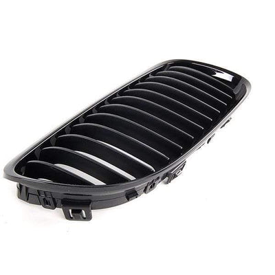 Fits BMW 3 E90 E91 Saloon & Estate 2008-2012 Driver Side Kidney Grille Gloss Black - tradevehicleparts.co.uk