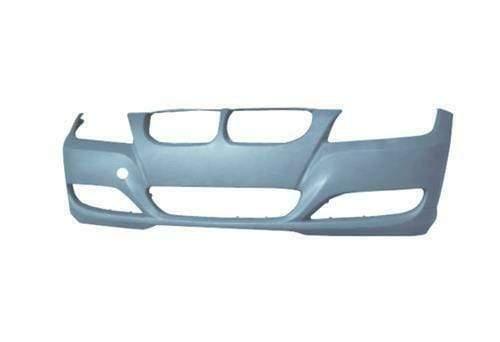 Fits BMW 3 E90 Saloon E91 Estate 2008-2012 Front Bumper Primed Facelift No PDC No Washer Holes Standard - image 2