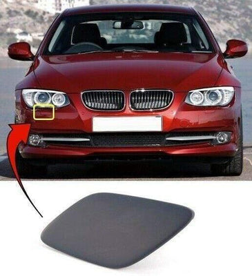 Fits BMW 3 E92 2010-2014 Light Wash Cover Passenger Side Black Mtech Lci Models - tradevehicleparts.co.uk