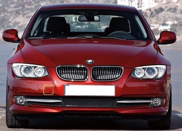 Fits BMW 3 E92 E93 2010-2013 Front Bumper Towing Eye Cover Primed 2Door Model - image 2
