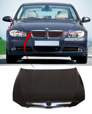 Fits BMW 3 E92 E93 Coupe Cabriolet 2006-2010 Bonnet Primed 2 Door Not M3 - tradevehicleparts.co.uk