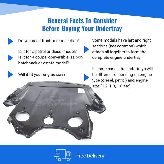 Fits BMW 3 Series E46 Coupe & Convertible Only 1999-2003 Engine Cover Undertray - image 4