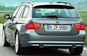 Fits BMW 3 Srs E91 Estate 2005-2012 Rear Bumper Towing Eye Cover Primed Models - image 2