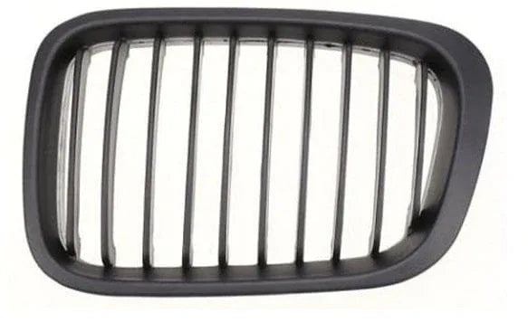 Fits BMW Bm 3 E46 4 Door 1998-2001 Front Kidney Grille Black Passenger Side - image 2