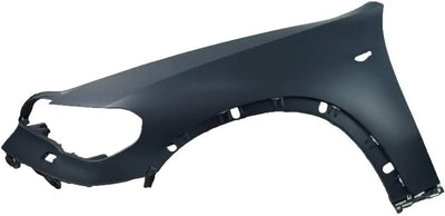 Fits BMW X5 E70 2010-2013 Front Wing Primed With Indicator & Washer Jet Hole Passenger Side - tradevehicleparts.co.uk