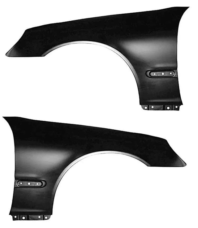 Fits Mercedes C Class W203 2001-2006 Front Wing Pair Left & Right Primed - image 2