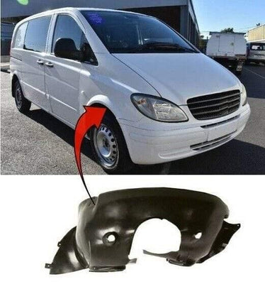 Fits Mercedes Vito 2003-2010 Front Wing Arch Liner Splash Guard Right Side Complete - tradevehicleparts.co.uk