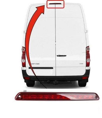Fits VW Crafter 2006-2017 Additional High Level Rear Brake Stop Light Lamp Led - tradevehicleparts.co.uk