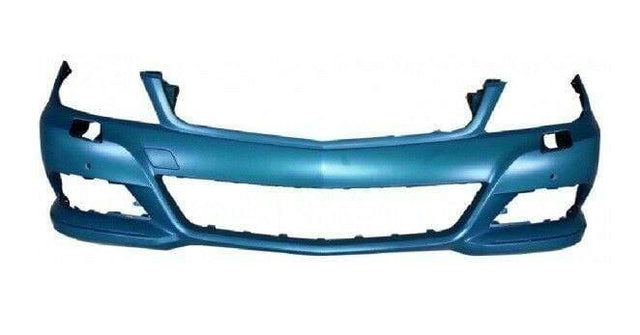 Fits Mercedes C-Class W204 2011-2014 Front Bumper With Pdc Washer Moulding Avant/Eleg - image 2