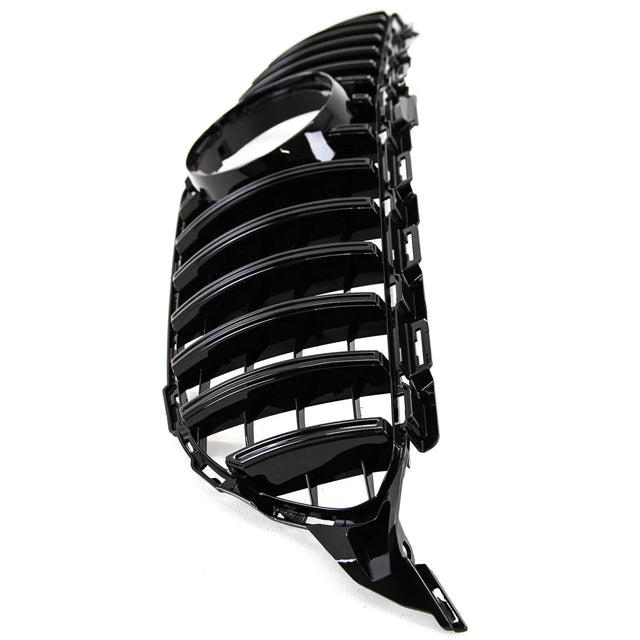 Fits Mercedes C Class W205 2018-2021 Front Bumper Grille Gloss Black Sport - image 6