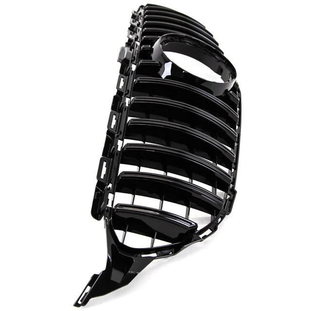 Fits Mercedes C Class W205 2018-2021 Front Bumper Grille Gloss Black Sport - image 5