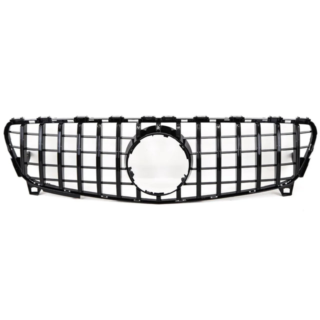 Fits Mercedes A Class W176 Facelift 2015-2018 Front Bumper Grille Sport Gloss Black - image 2
