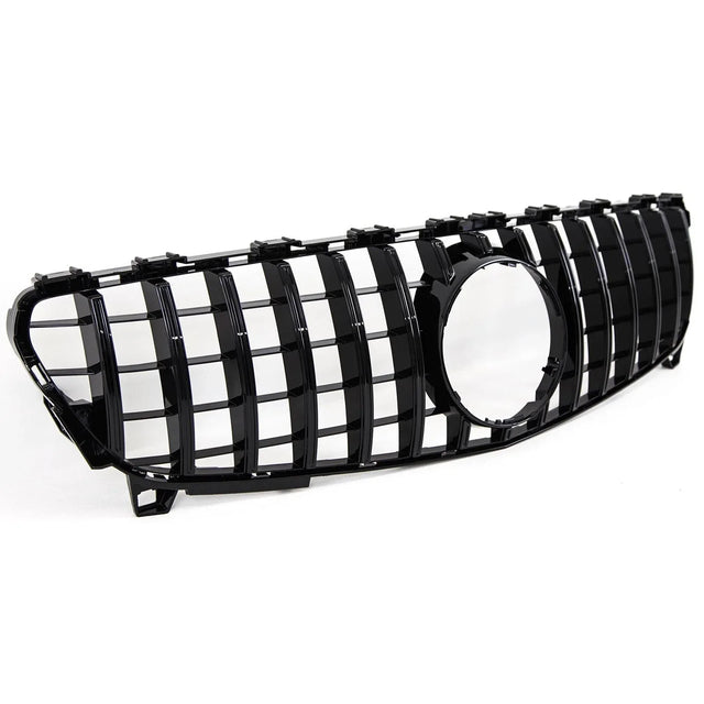 Fits Mercedes A Class W176 Facelift 2015-2018 Front Bumper Grille Sport Gloss Black - image 3
