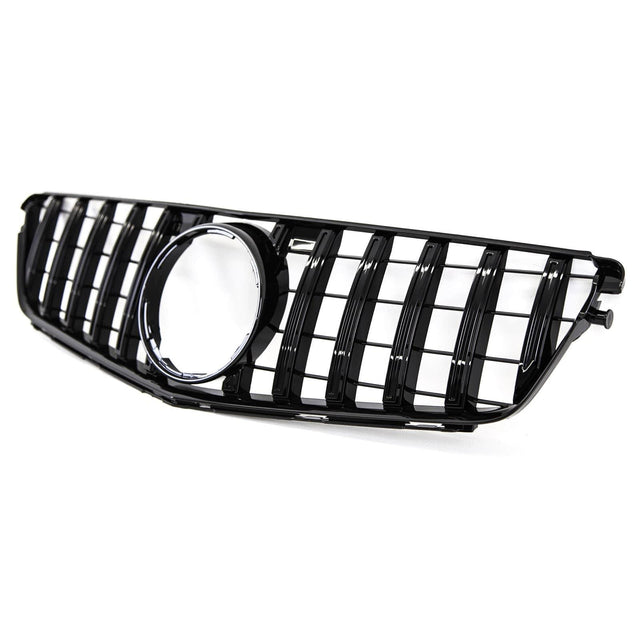 Fits Mercedes C Class W204 2007-2014 Front Bumper Grille Gloss Black Sport - image 4