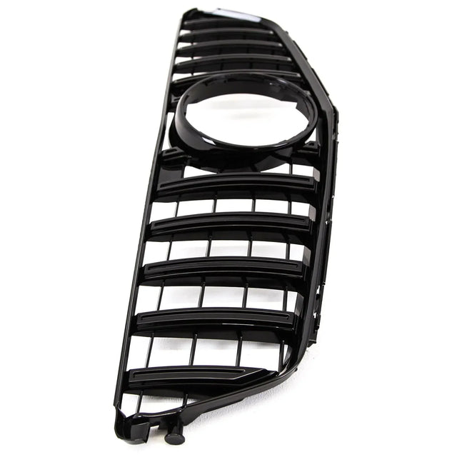 Fits Mercedes C Class W204 2007-2014 Front Bumper Grille Gloss Black Sport - image 5