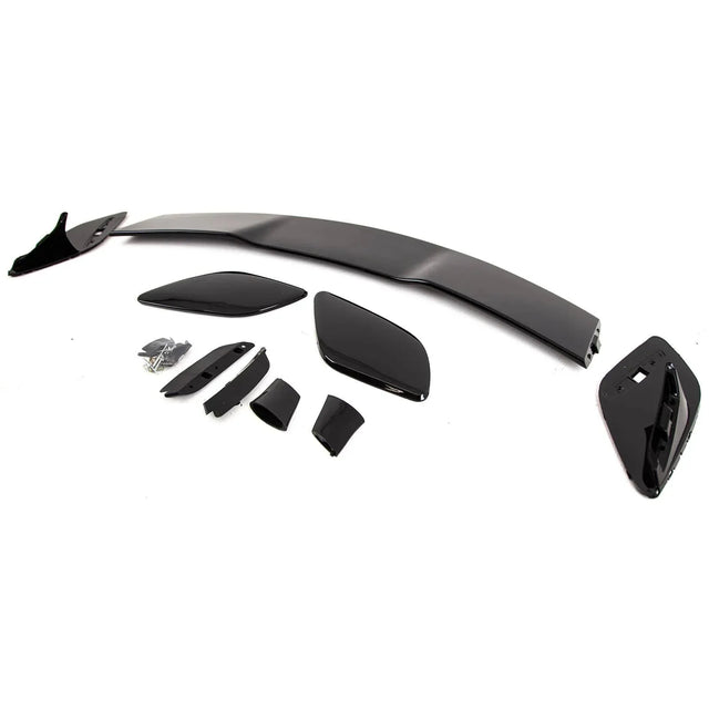 Fits Mercedes A Class W177 2018- Rear Roof Boot Lip Spoiler Sport A35 Sport Gloss Black - image 4