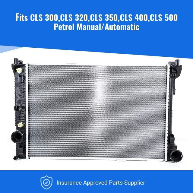 Fits Mercedes W218 2010-2018 Radiator Cls 300 320 350 400 500 Man/Auto W/Wo A/C - image 2