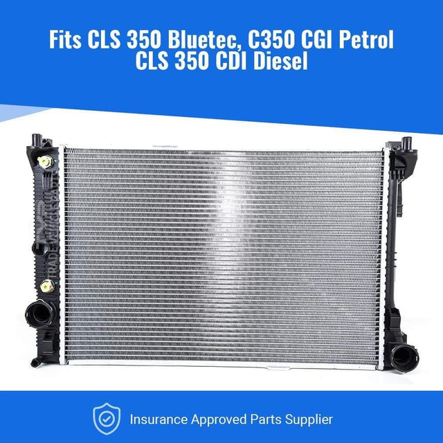 Fits Mercedes W218 2010-2018 Radiator Cls 350 Bluetec Cgi Cdi Man/Auto W/Wo A/C - image 2