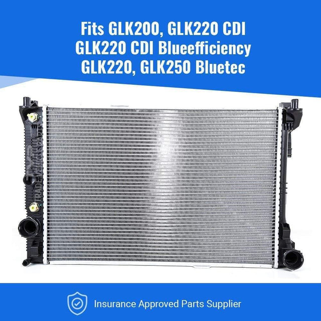 Fits Mercedes Glk X204 2009-2015 Radiator Glk 200 220 250 Btec Cdi Man/Auto W/Wo Ac - image 2