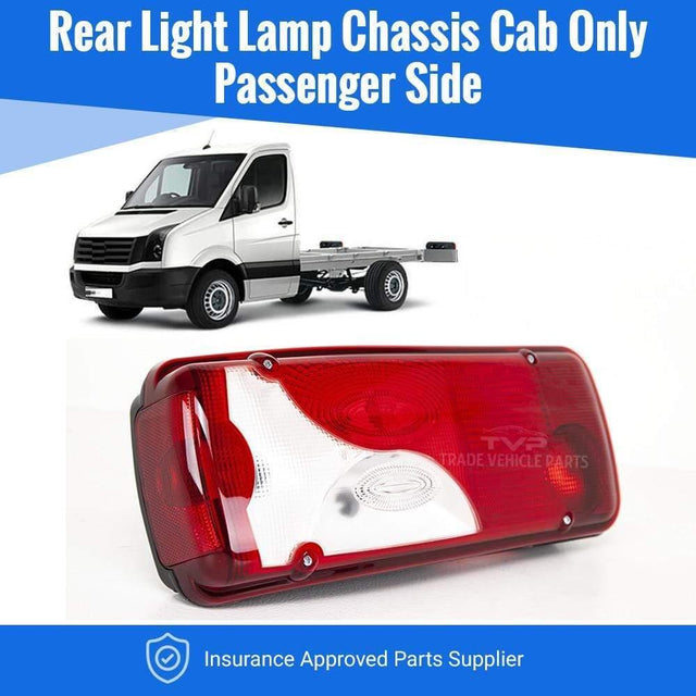 Fits VW Crafter 2006-2017 Rear Light Lamp Chassis Cab Only Passenger Side - image 2