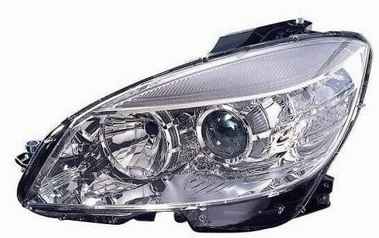 Fits Mercedes C Class W204 2007-2011 Saloon Headlight Headlamp W/ Motor Passenger N/S - image 2