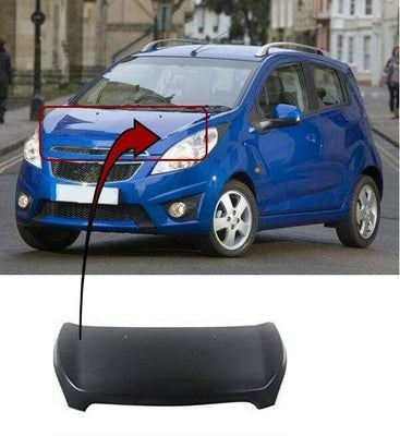 Fits Chevrolet Spark 2010-2015 Bonnet Primed - tradevehicleparts.co.uk