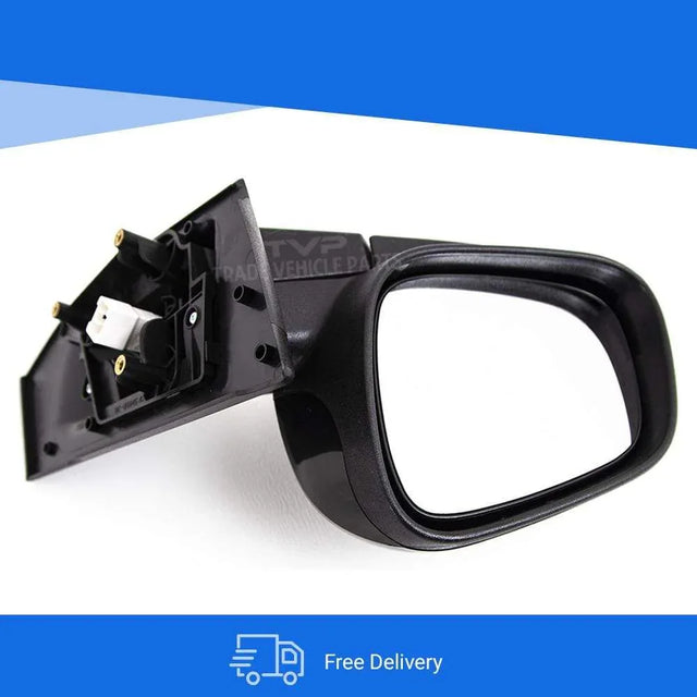 Fits Chevrolet Spark 2010- Door Wing Mirror Heated Electric Black Passenger Side - image 8