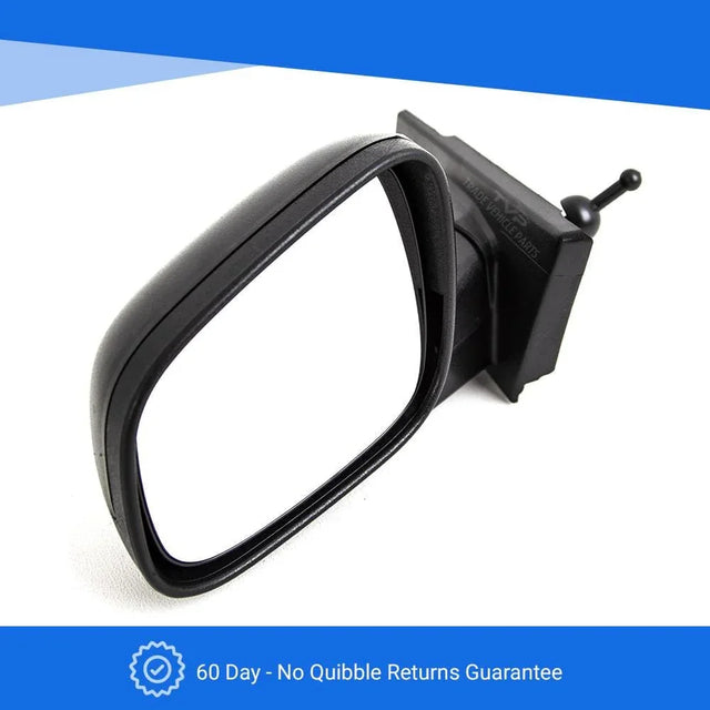 Fits Chevrolet Spark 2010- Door Wing Mirror Manual Black Textured Passenger Side  - image 7