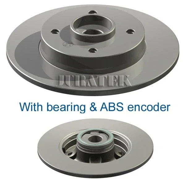 Juratek Brake Disc Rear Solid With Bearing & ABS CIT146C 249mm - image 2