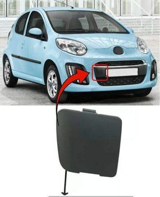 Fits Citroen C1 2012-2014 Front Bumper Towing Eye Cover - tradevehicleparts.co.uk