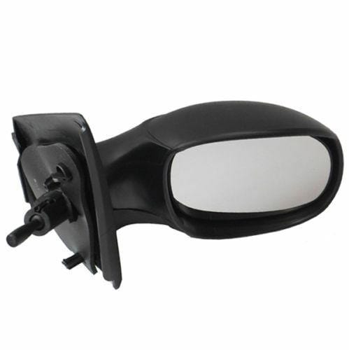 Citroen C2 2003-2010 Door Wing Mirror Manual-Black Textured Cover Driver Side
