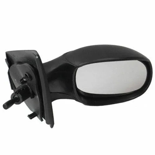 Fits Citroen C2 2003-2010 Door Wing Mirror Manual-Black Textured Cover Driver Side - image 2