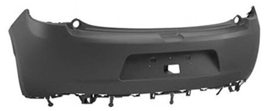 Citroen C3 2010-2013 Rear Bumper Primed No Moulding Hole